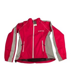 Proviz Nightrider Waterproof‎ Breathable Highly Reflective Jacket Pink US6 NEW